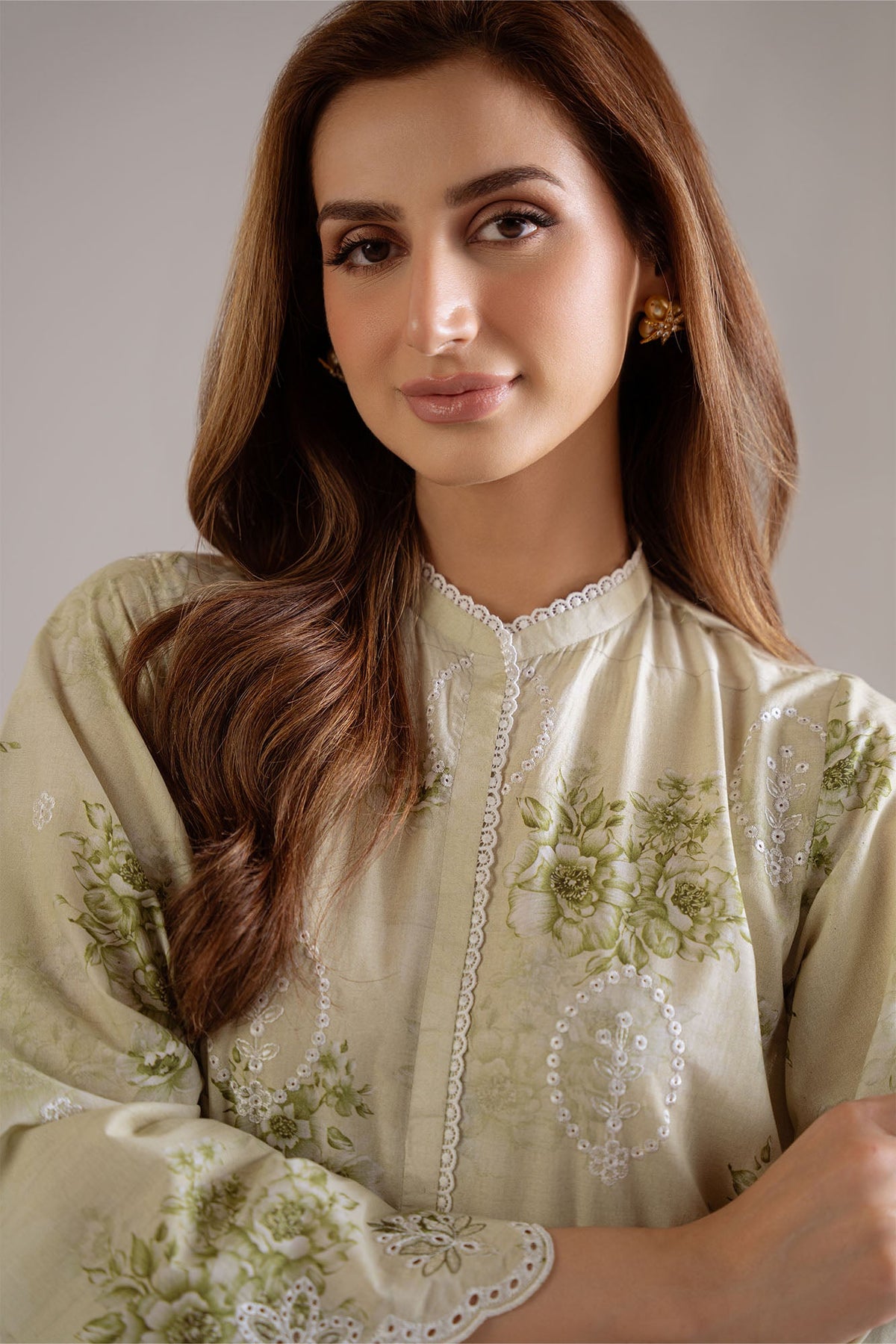 DEWY MEADOW-2PC (SHIRT & DUPATTA)