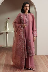 BLUSH TAPESTRY-3PC EMBROIDERED LAWN SUIT