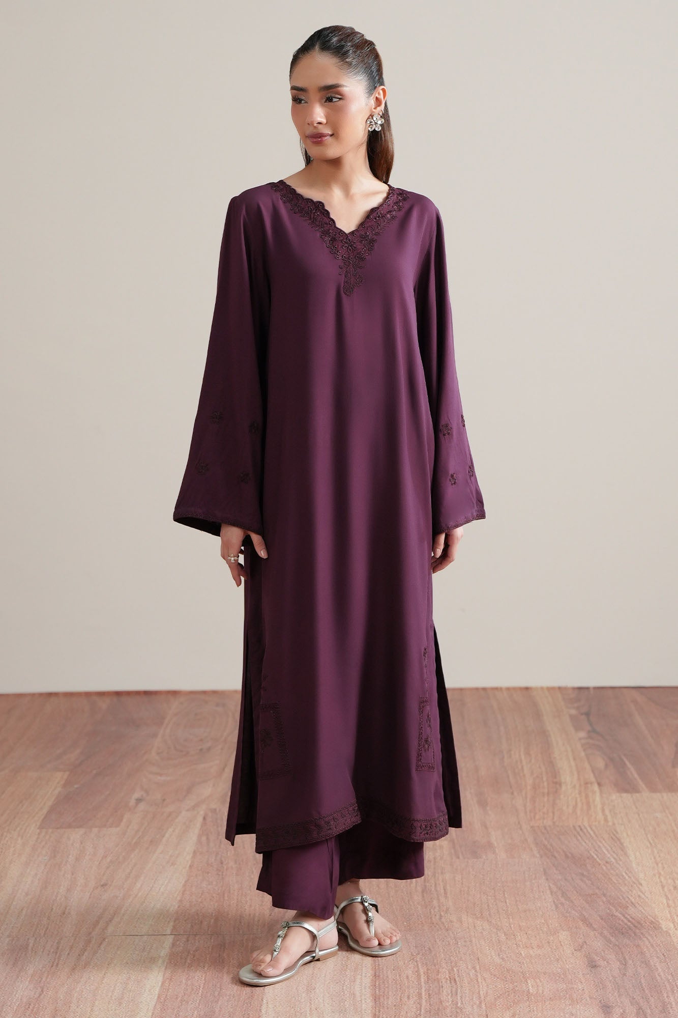 GRAPE GLAZE-2PC (SHIRT & TROUSER)