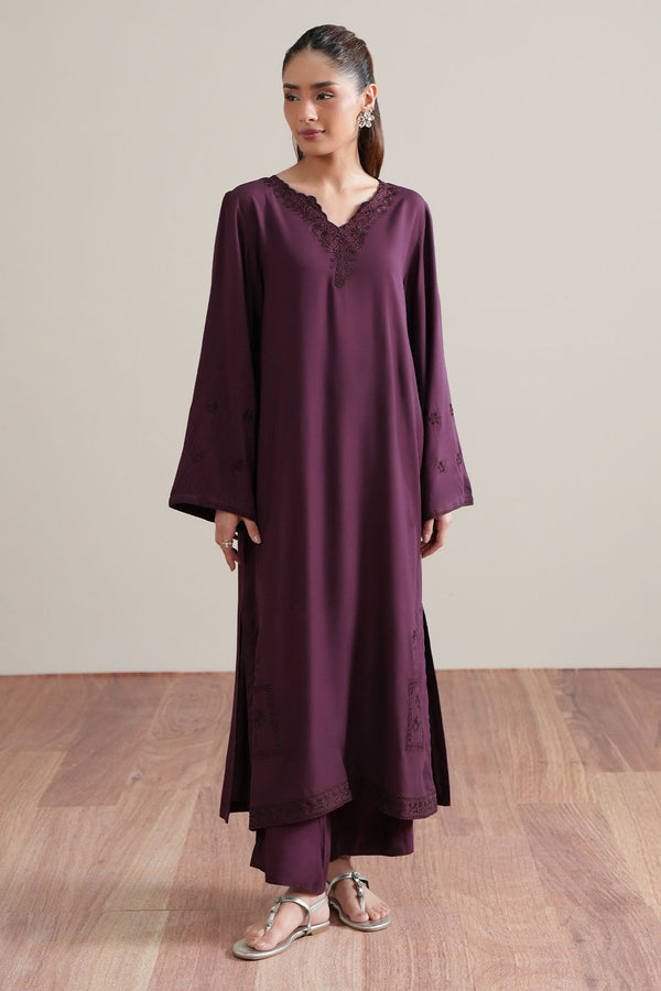 GRAPE GLAZE-2PC (SHIRT & TROUSER)