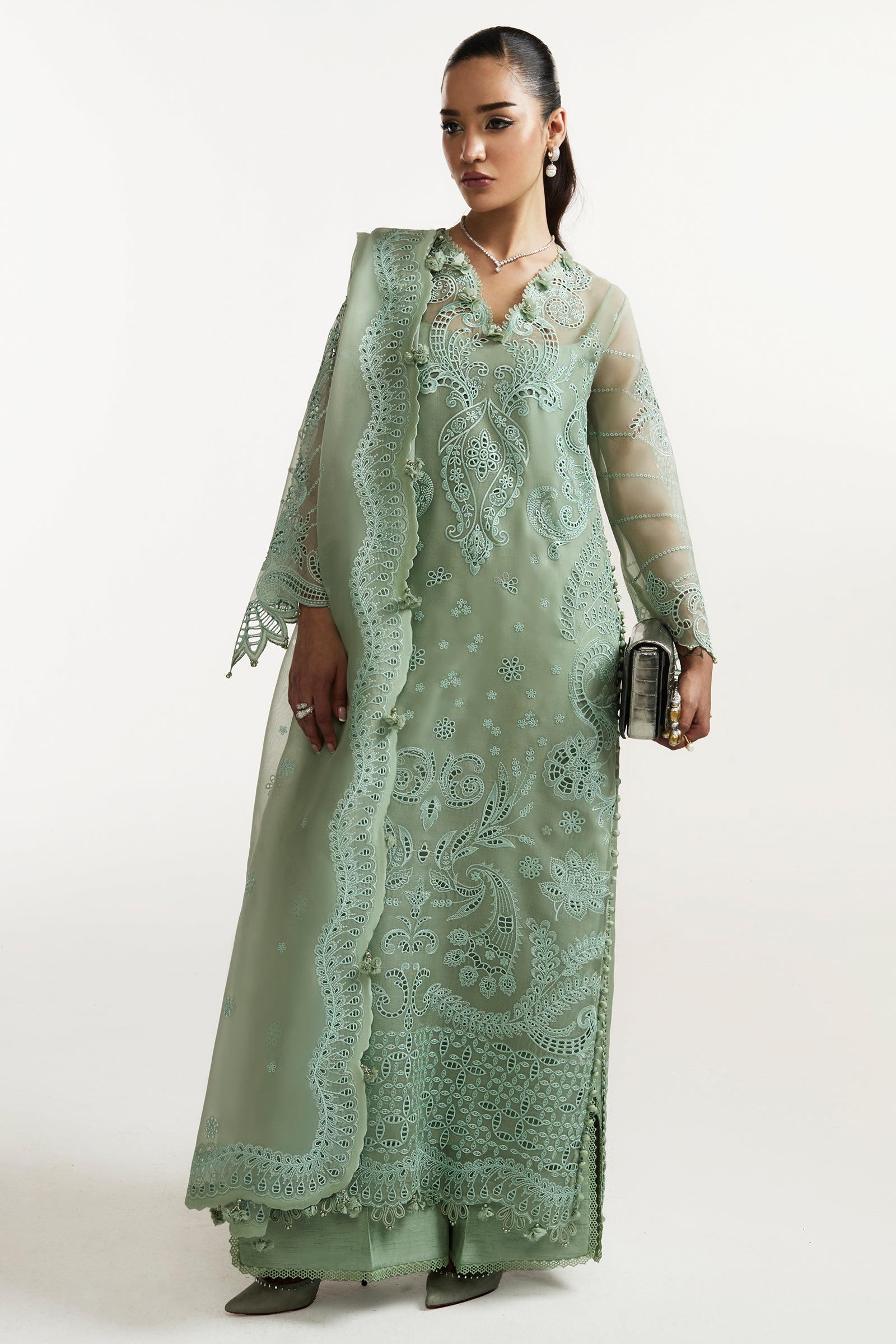 Printed Jacquard Dupatta