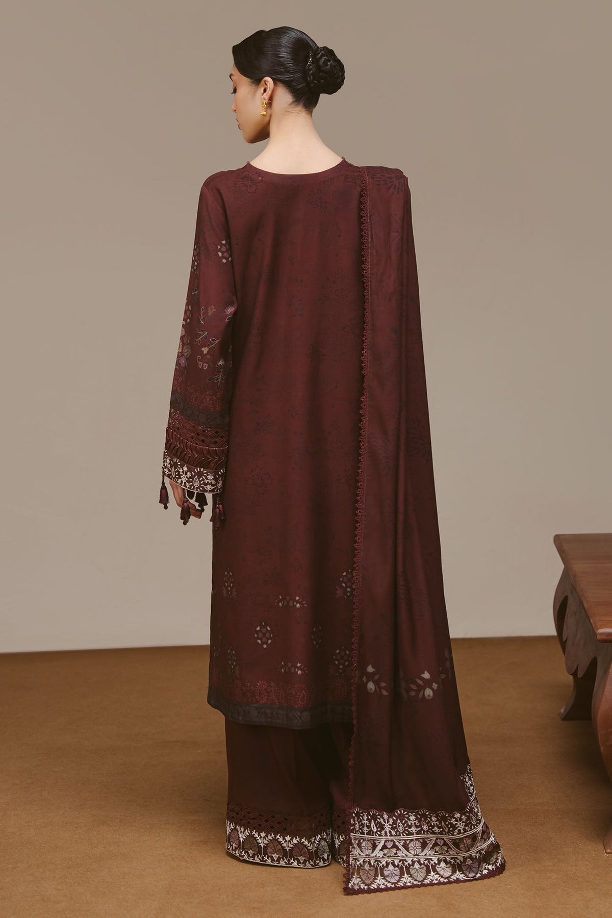 TERA THREADS- 3PC MARINA PRINTED SUIT