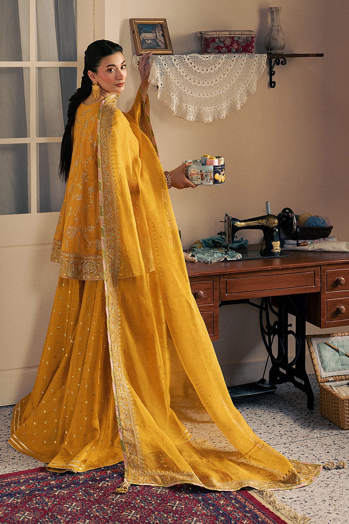Daria - 3 Piece Silk RTW