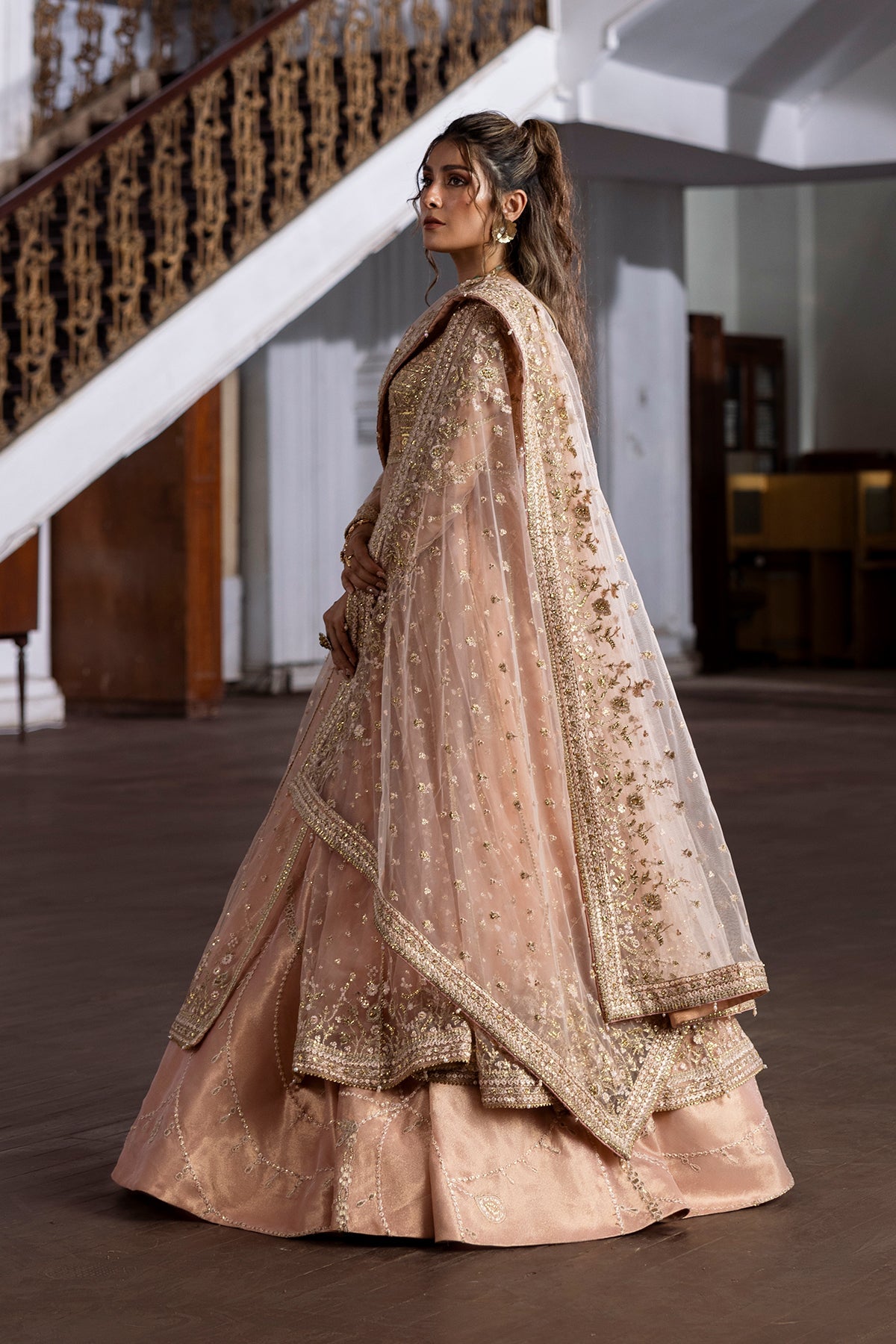 Amora Ivory Shirt And Dupatta