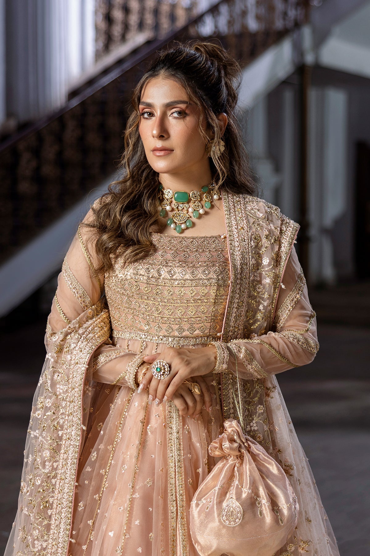 Amora Ivory Shirt And Dupatta