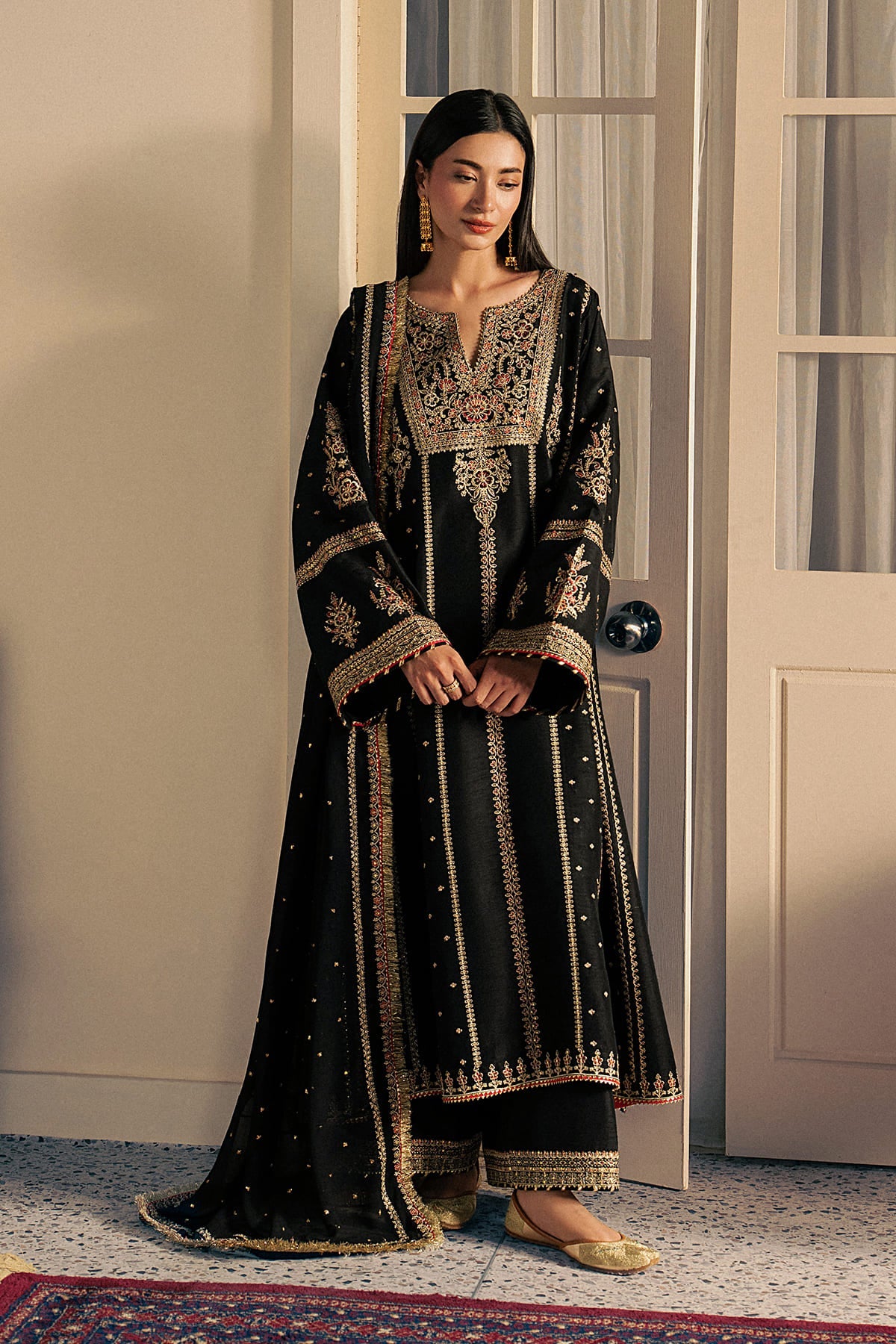 Kalvia - 3 Piece Silk RTW