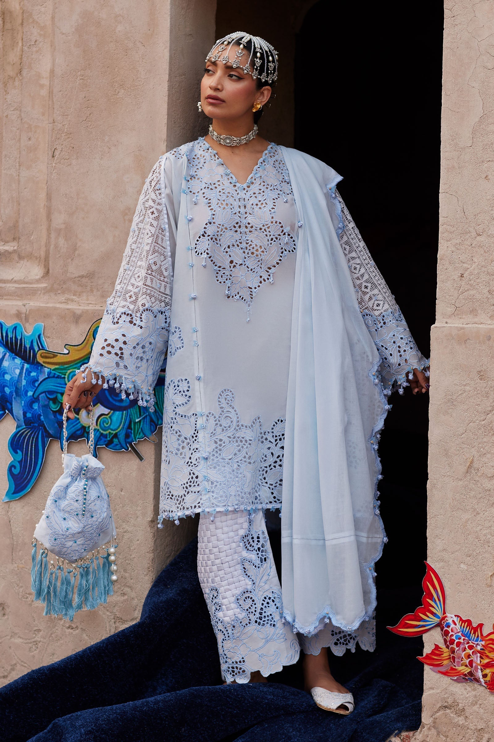 Blended Organza Dupatta