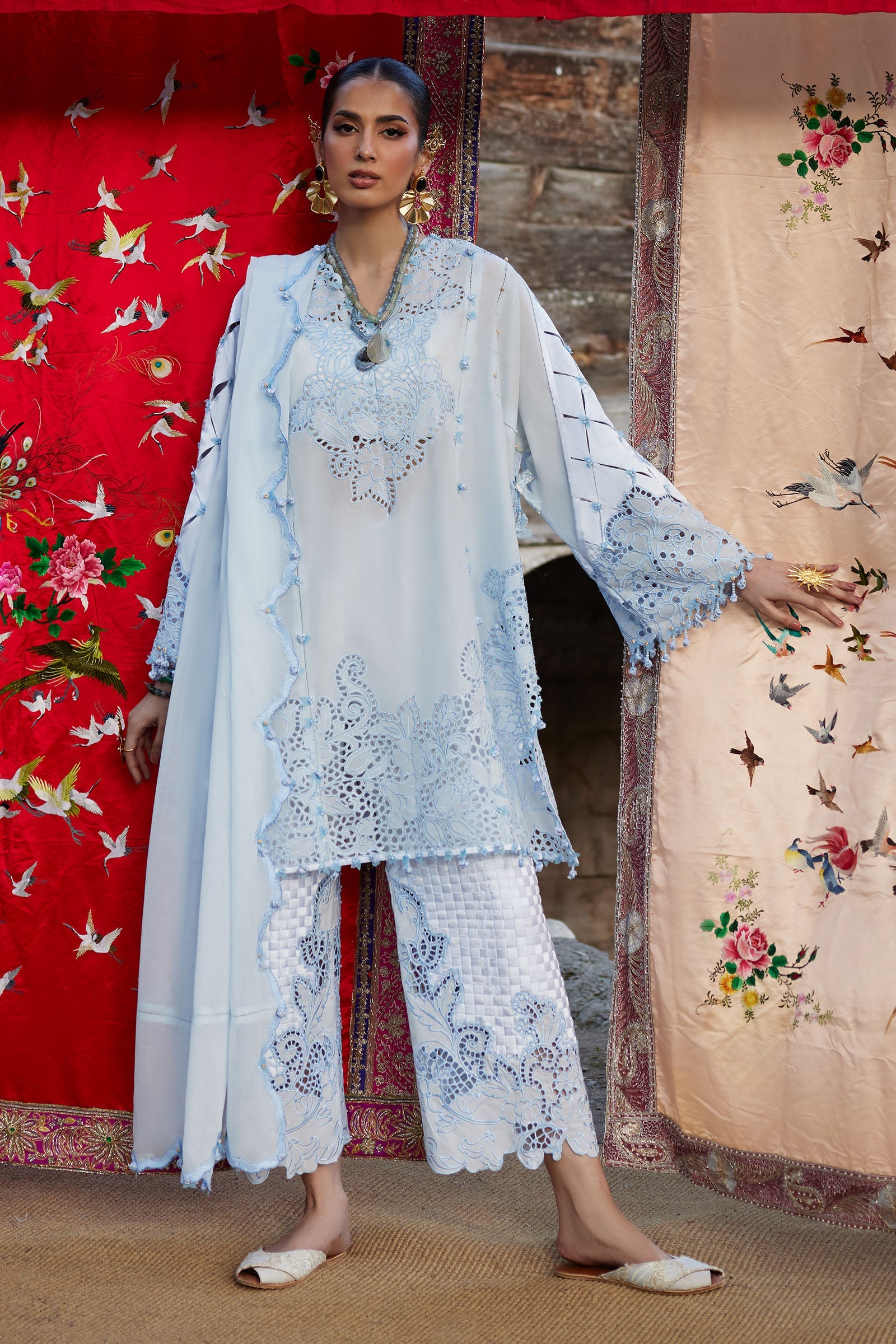 Blended Organza Dupatta