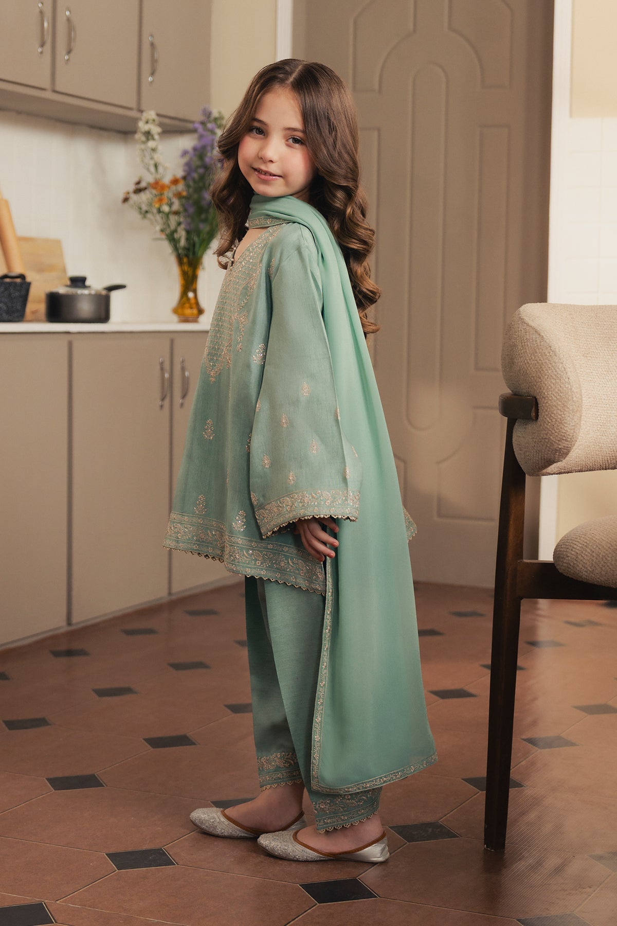 Zena - 3 Piece Silk