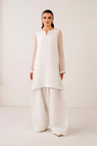 PLAIN CHIFFON SHIRT PR-1117