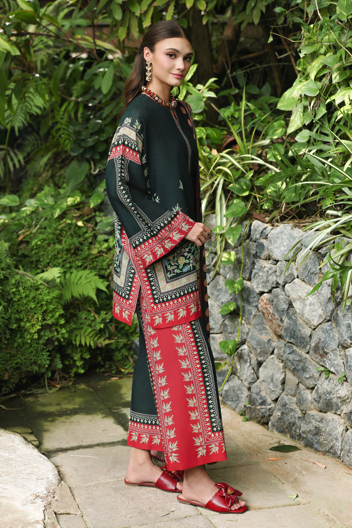 DIGITAL PRINTED LAWN USE-9403