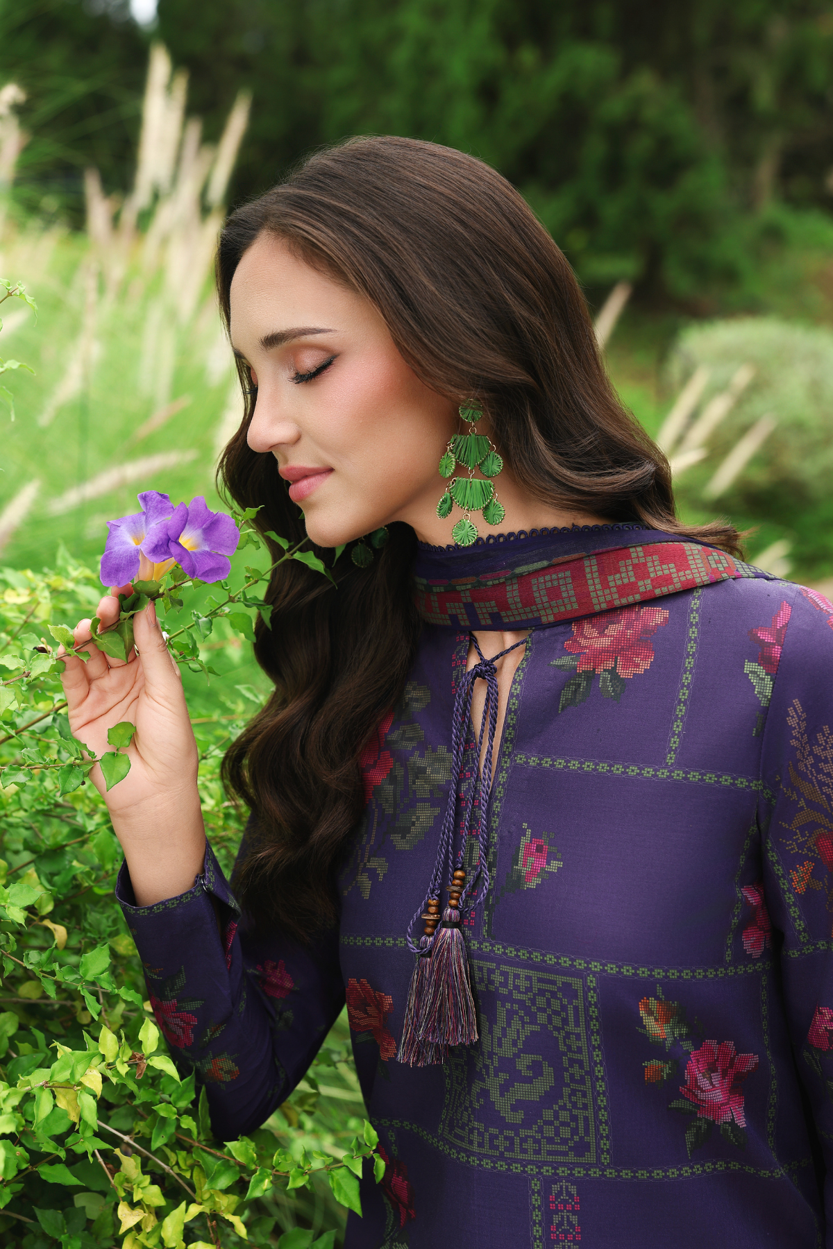 DIGITAL PRINTED LAWN USE-9399