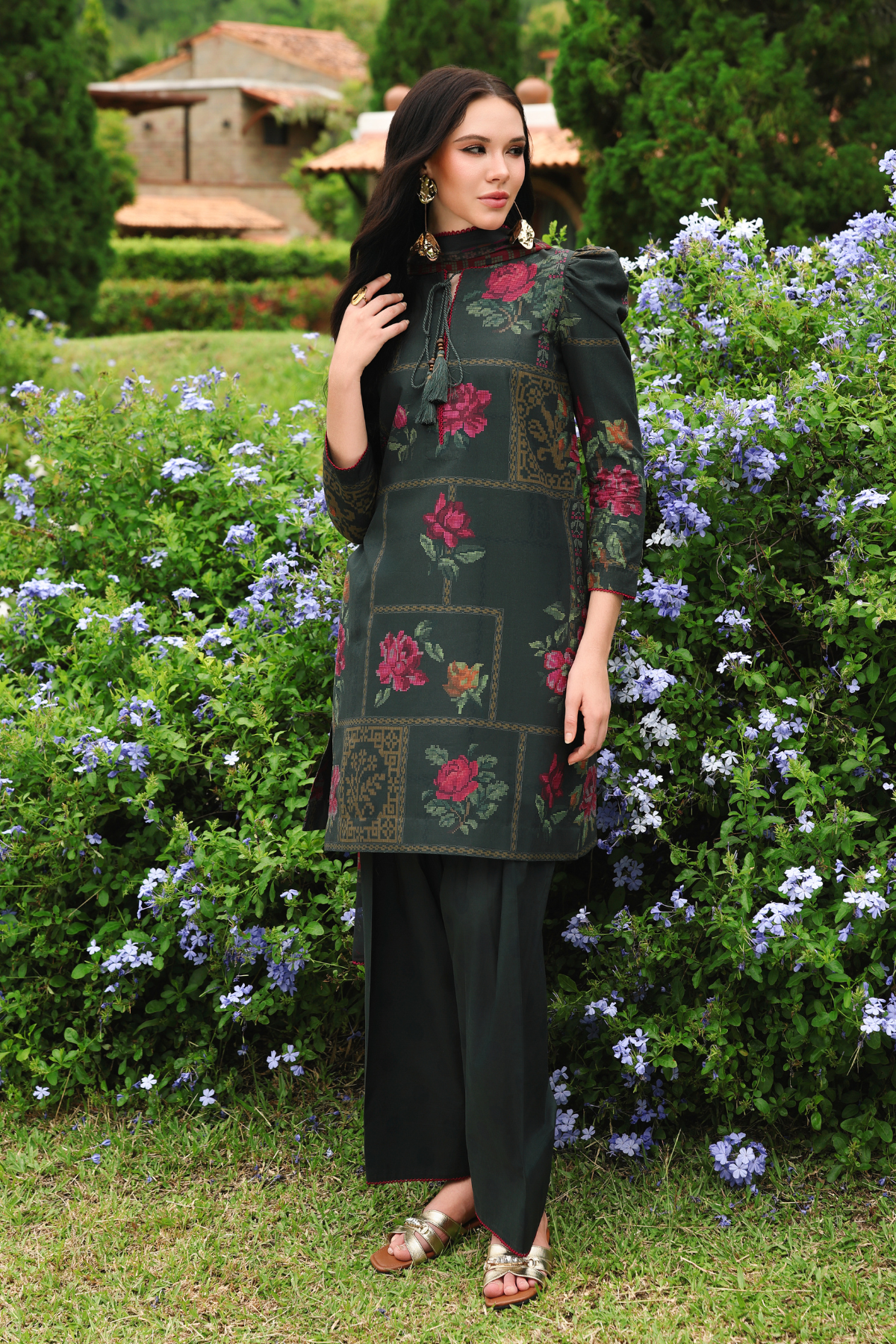 DIGITAL PRINTED LAWN USE-9400