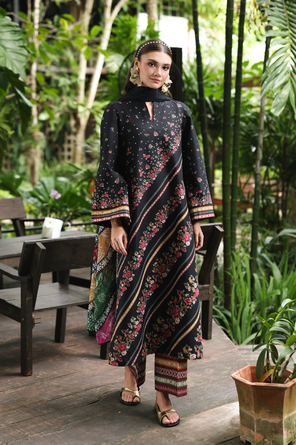 DIGITAL PRINTED LAWN USE-9401