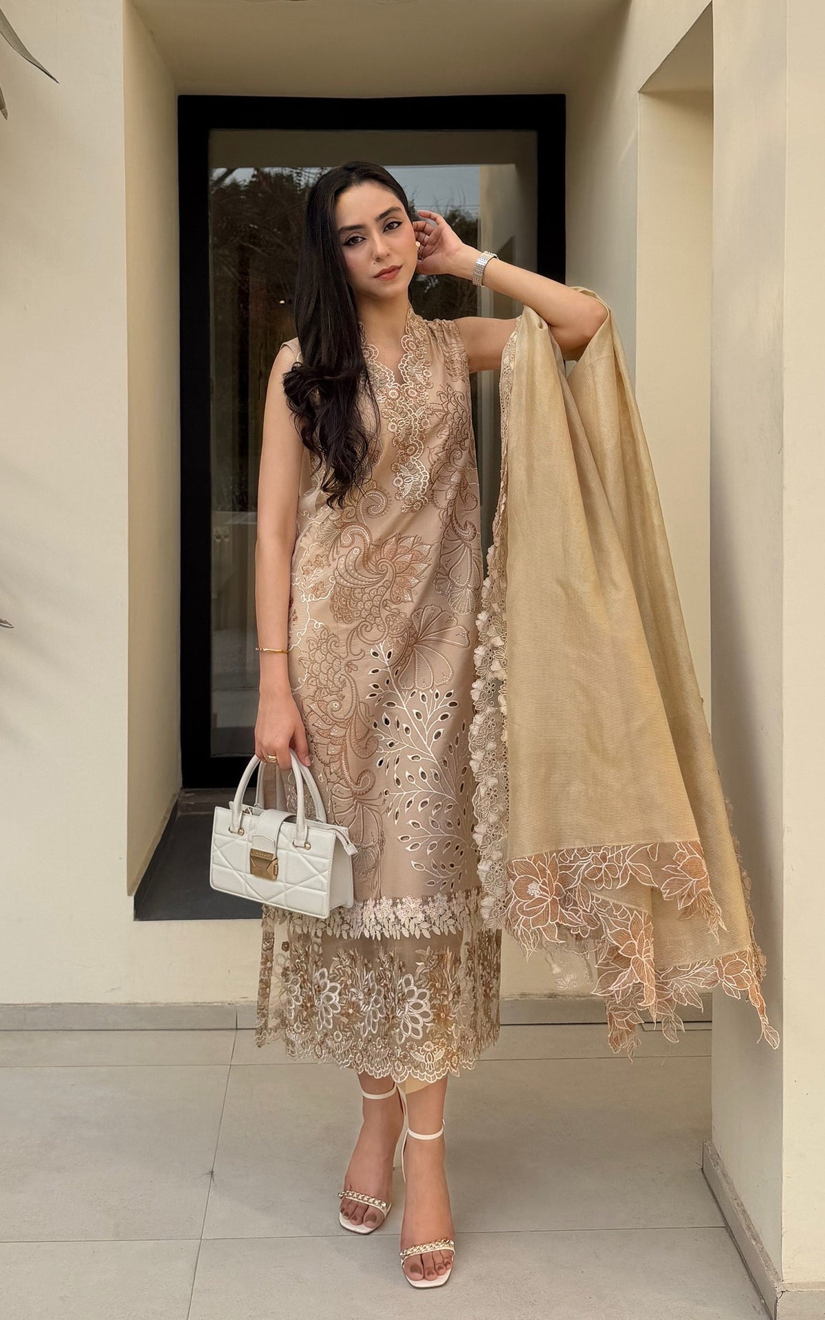 Urban Serenity VUL26-09 | 3pcs Embroidered Unstitched Summer