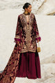 Unstitched 3 Piece Velvet Suit
