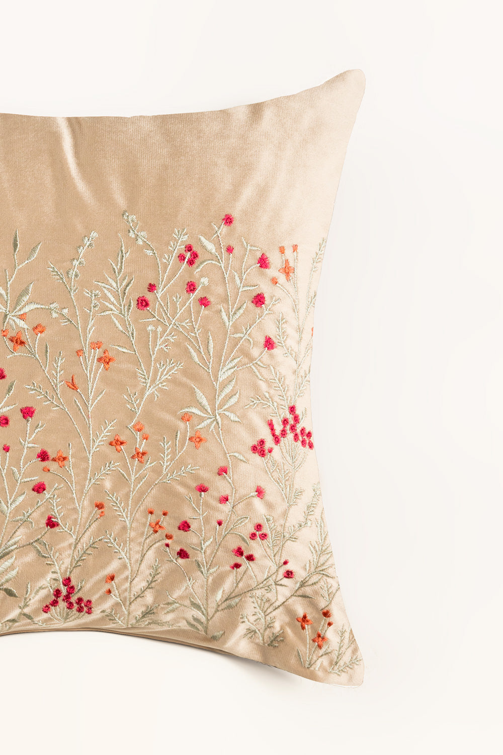 VEC -26-24 Velvet Embroidered Cushion Cover
