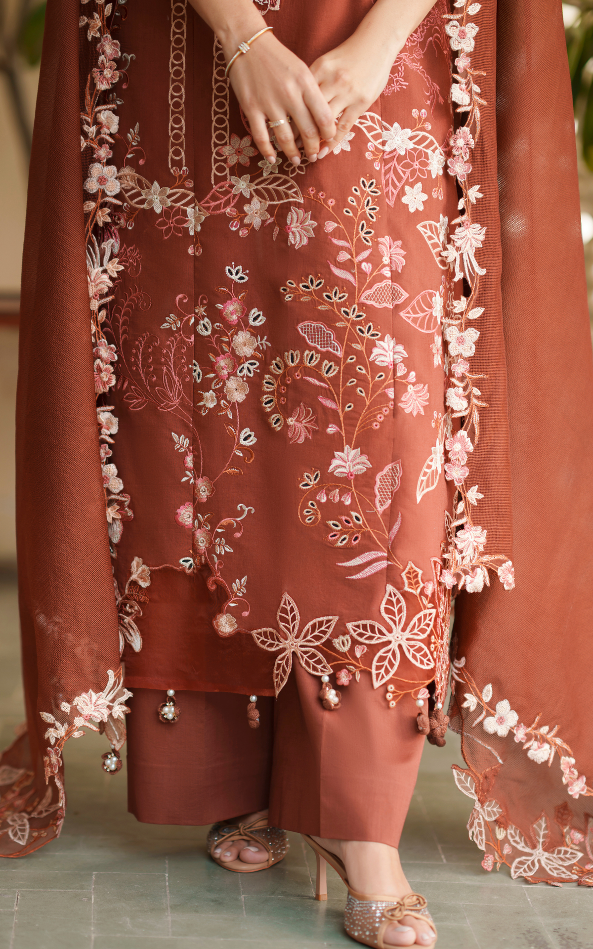 Legacy Bloom VUL26-04 | 3pcs Embroidered Stitched Summer