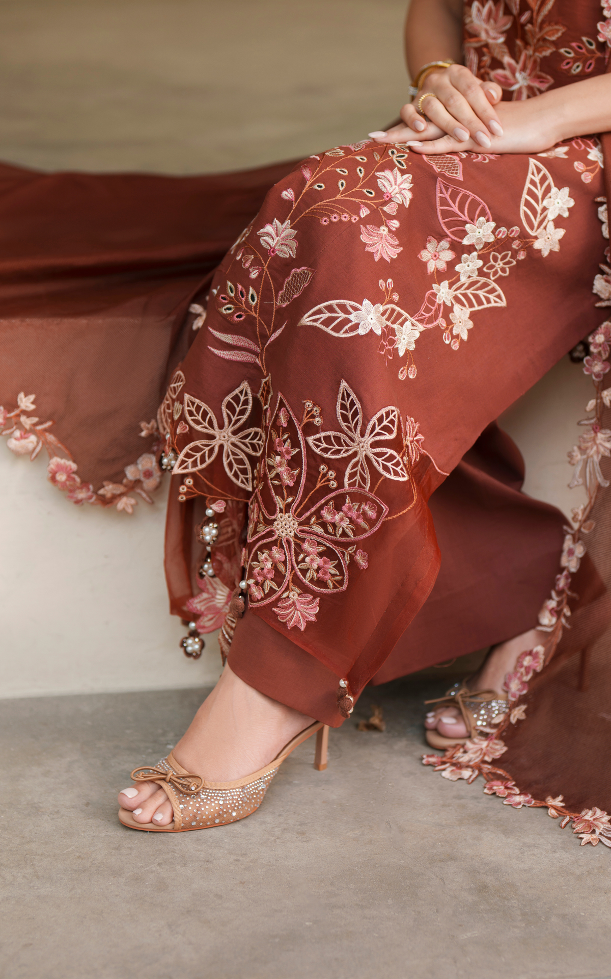 Legacy Bloom VUL26-04 | 3pcs Embroidered Stitched Summer