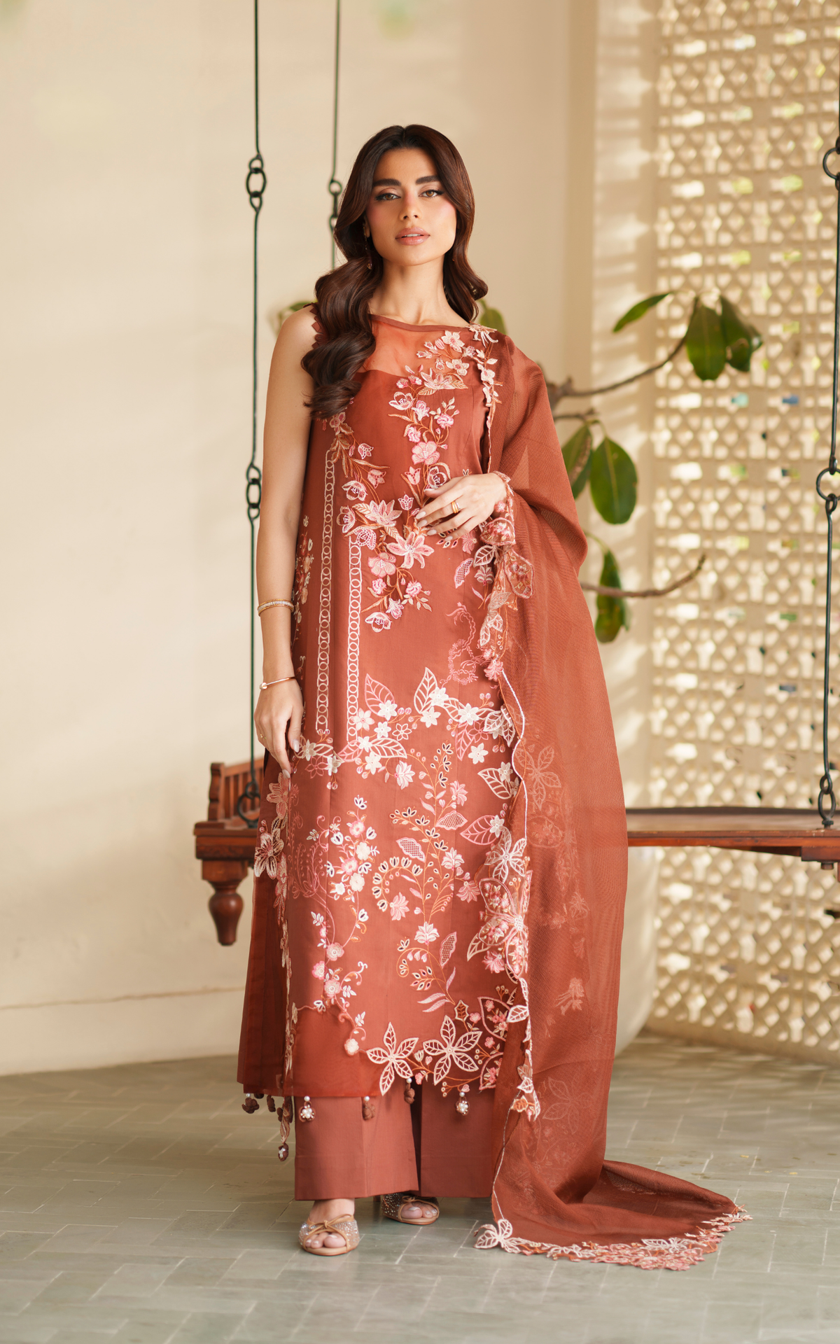 Legacy Bloom VUL26-04 | 3pcs Embroidered Stitched Summer