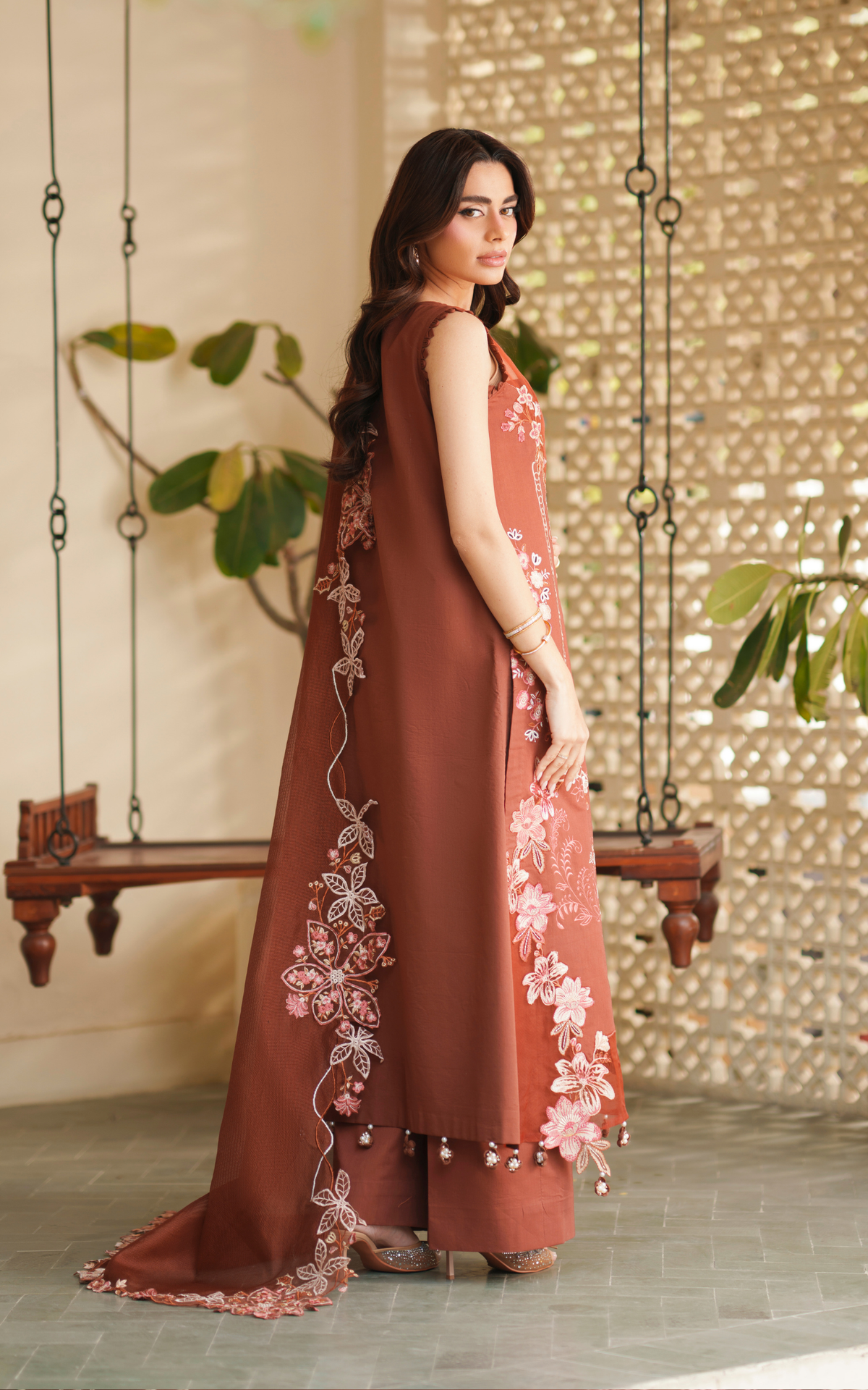 Legacy Bloom VUL26-04 | 3pcs Embroidered Stitched Summer
