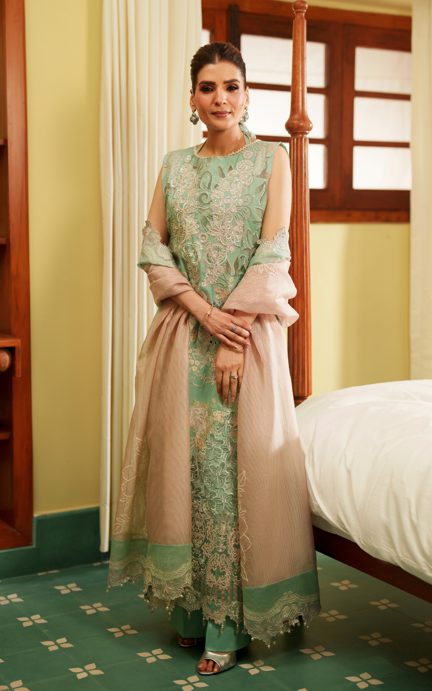 The Visionary VUL26-06 | 3pcs Embroidered Stitched Summer