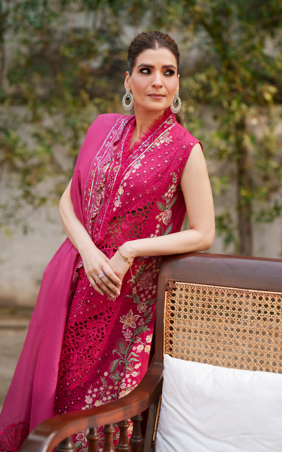 Ethereal Echo VUL26-07 | 3pcs Embroidered Stitched Summer