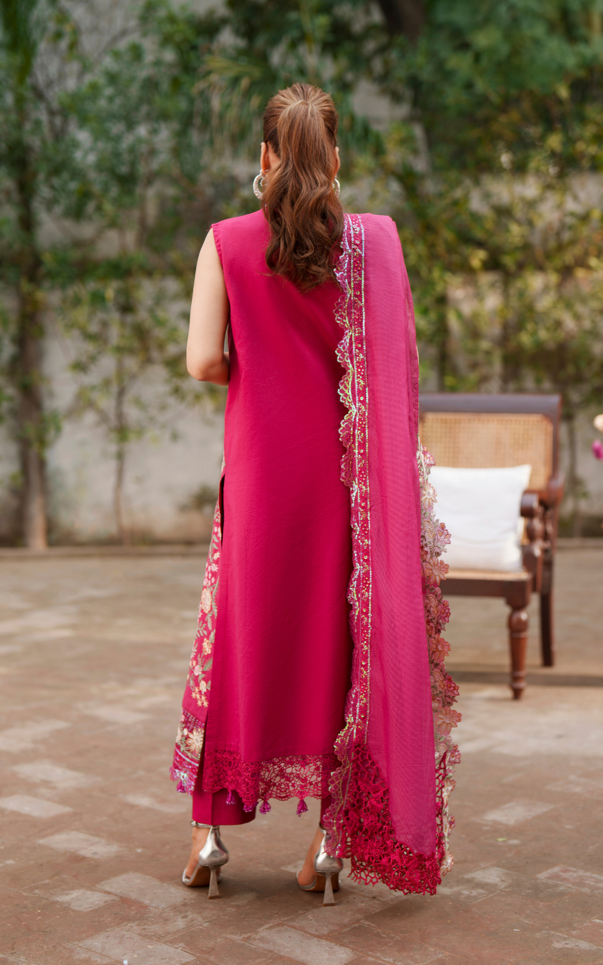 Ethereal Echo VUL26-07 | 3pcs Embroidered Stitched Summer