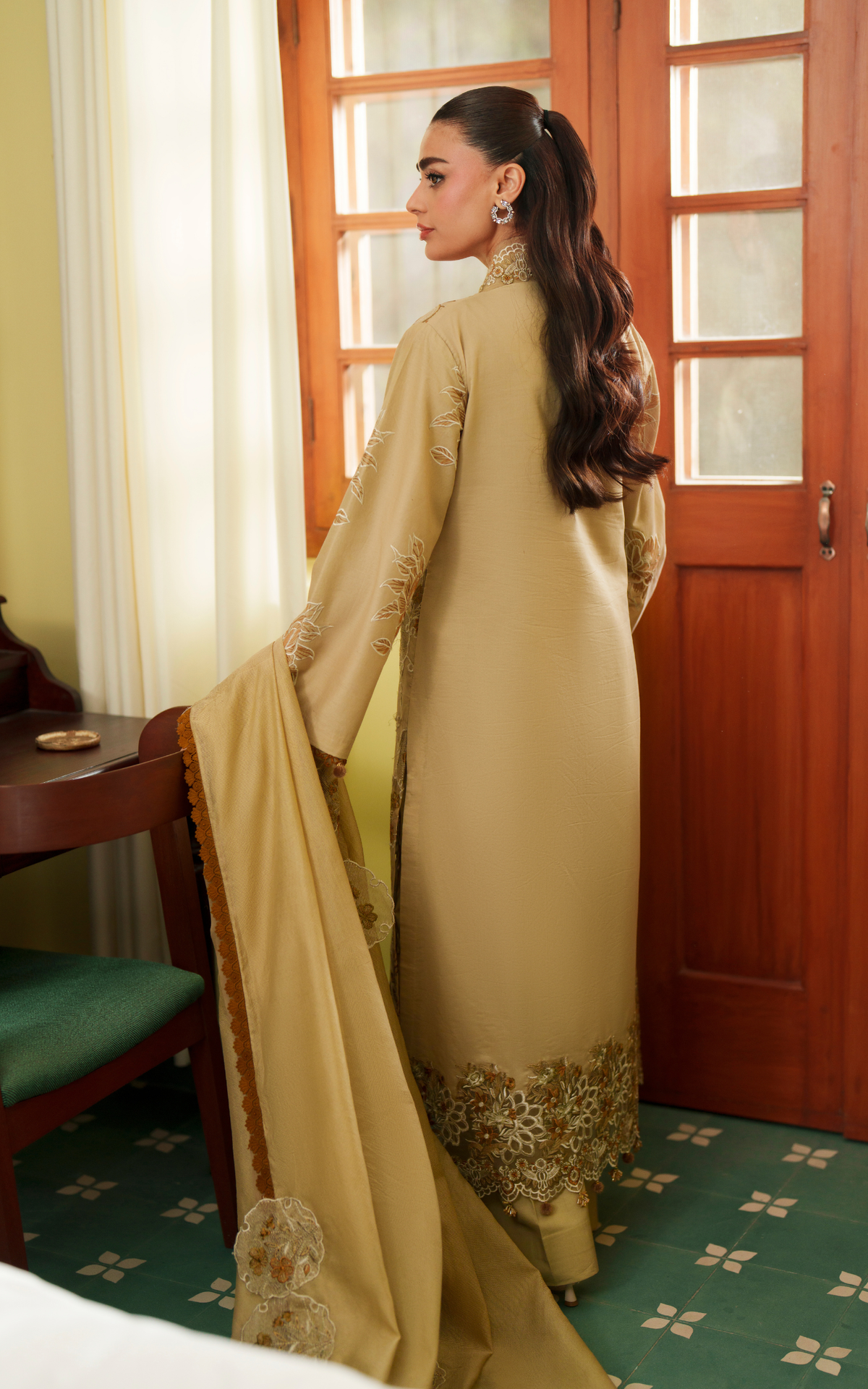 Urban Serenity VUL26-09 | 3pcs Embroidered Stitched Summer
