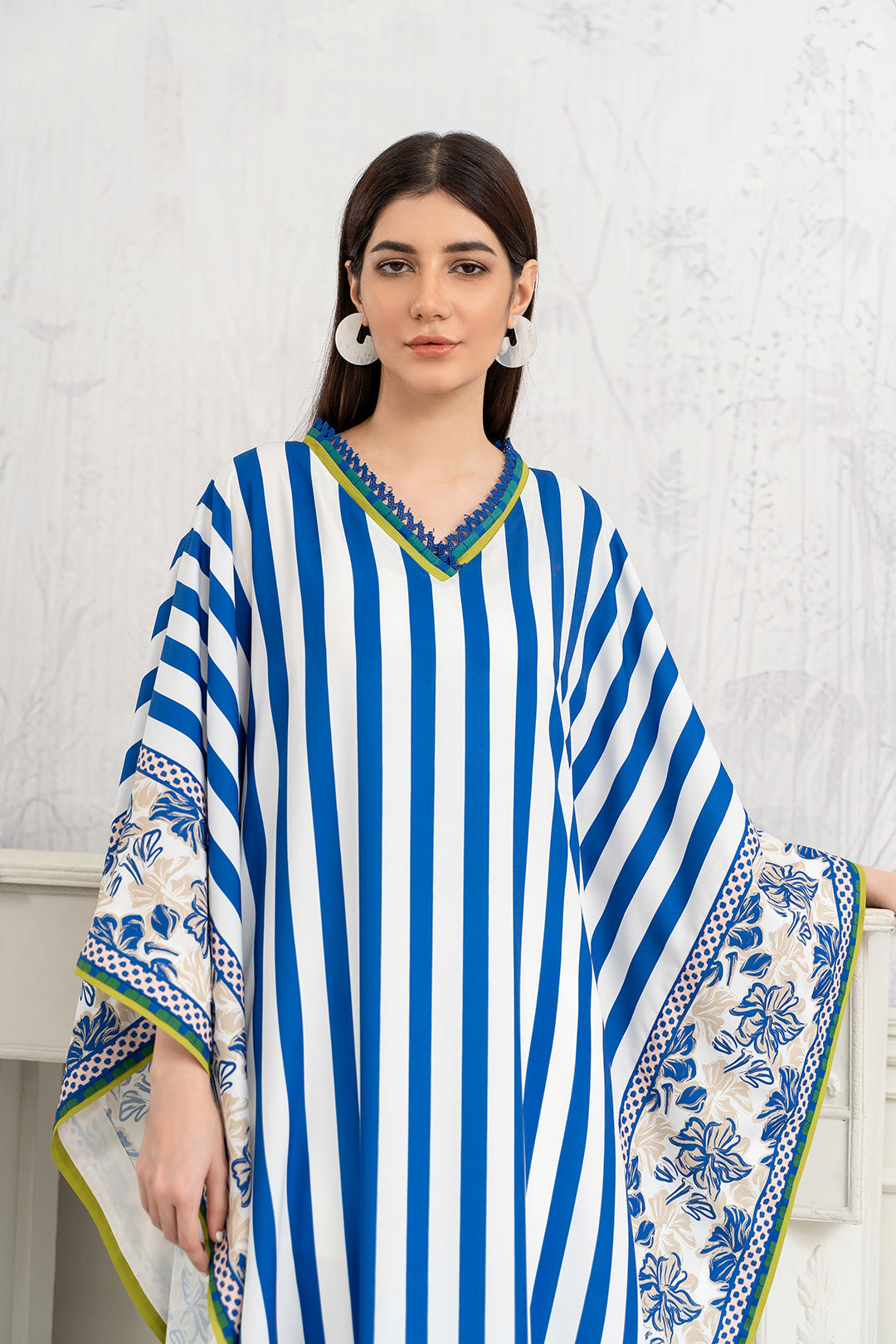 Ziva Silver Shirt And Dupatta