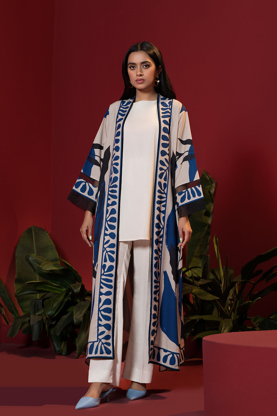 Pearl Embellished Maya Wrap
