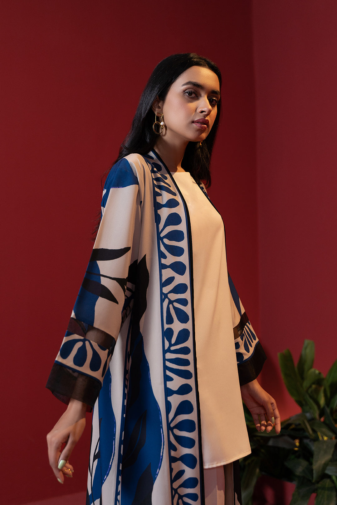 Pearl Embellished Maya Wrap