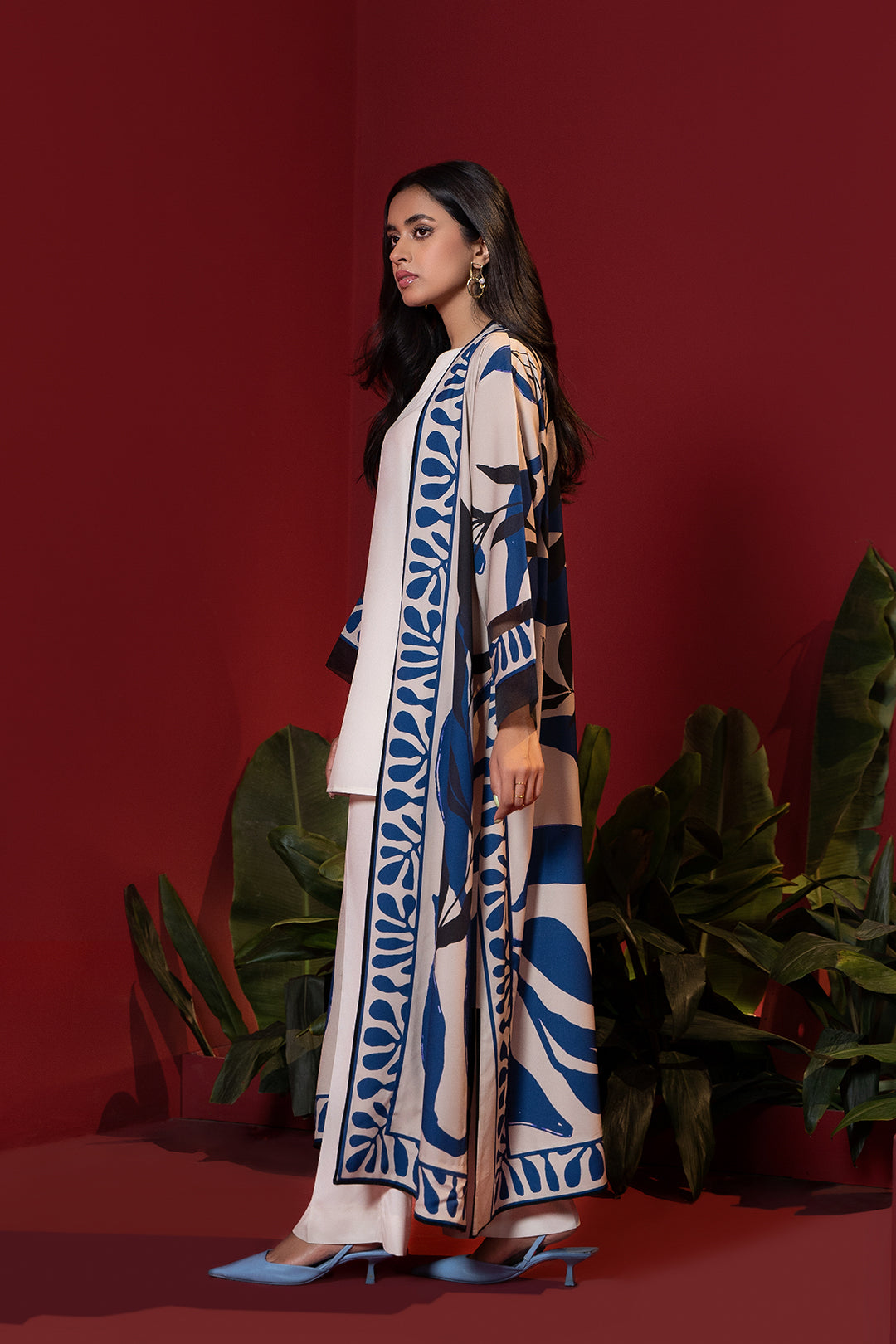 Pearl Embellished Maya Wrap