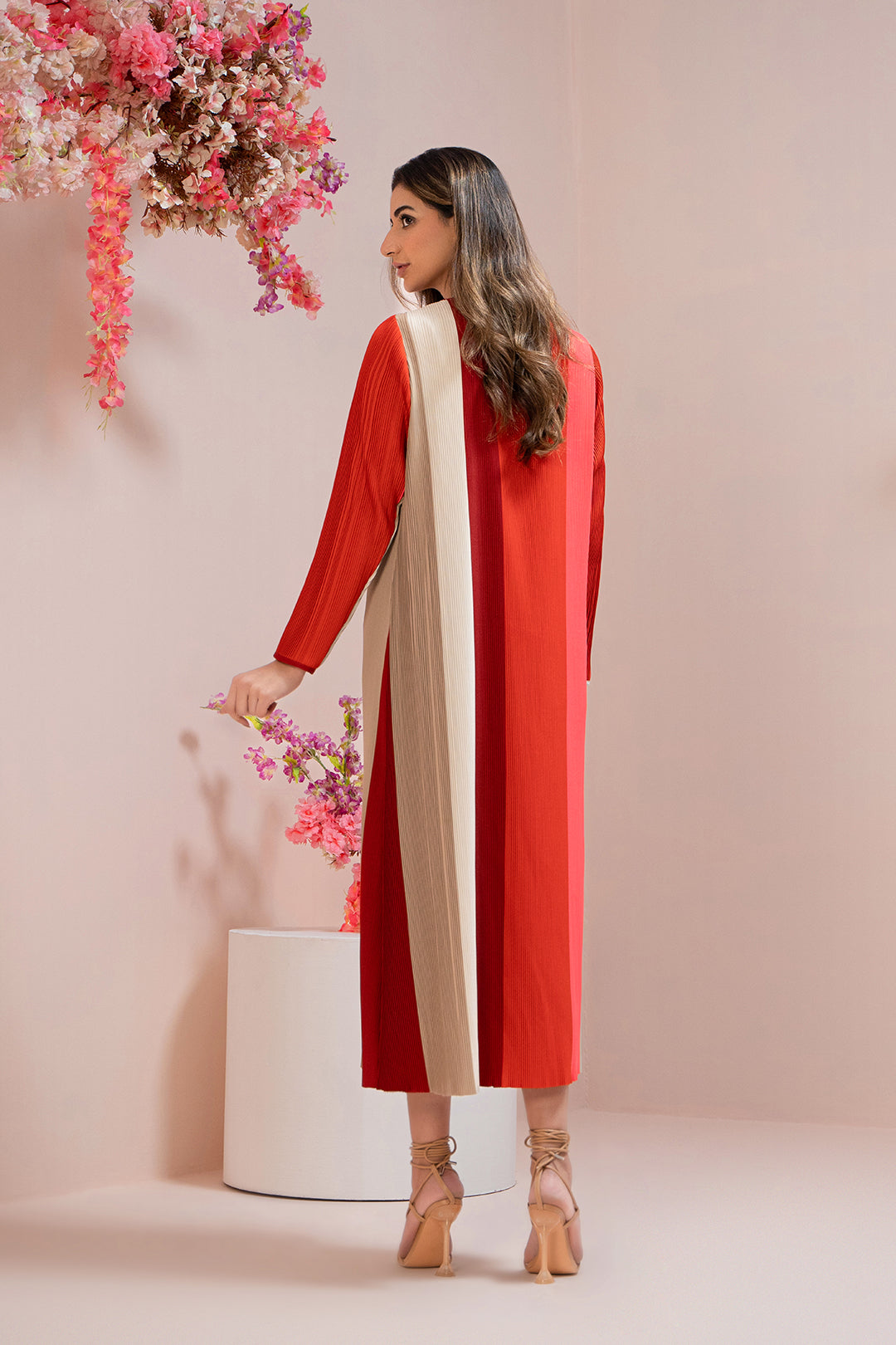Samil Pleated Dress