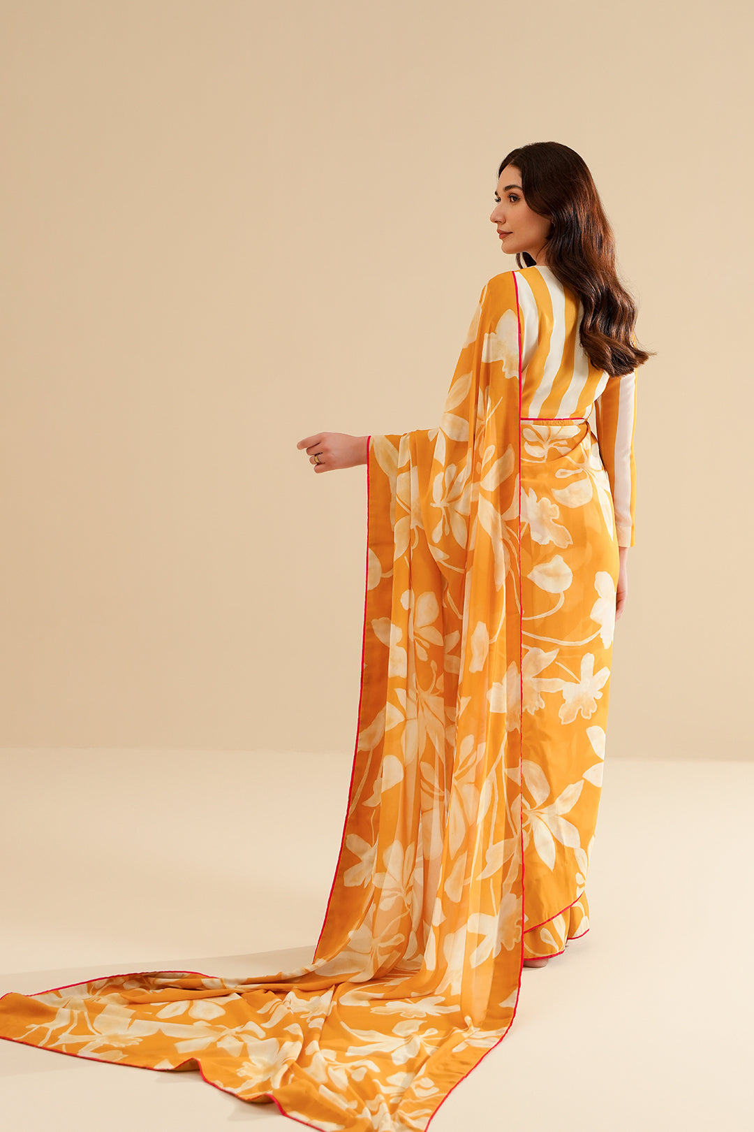 Rival Saree & Crop Top