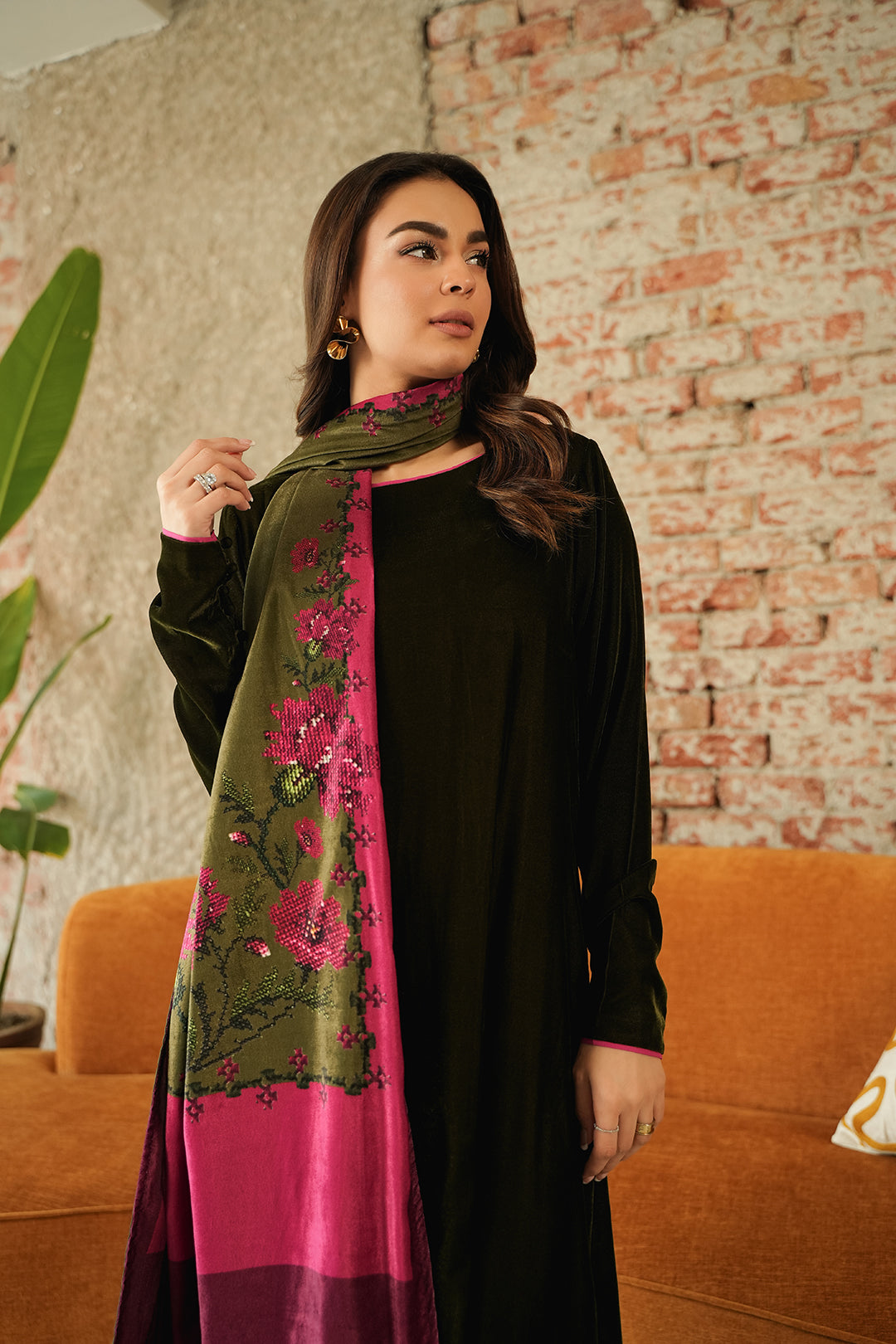Deep Red Muskan-Festive
