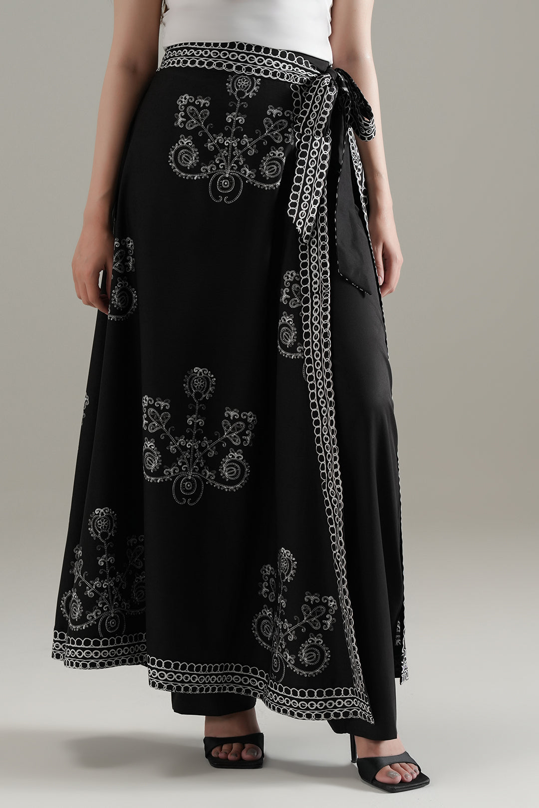 Contour Wrap Skirt