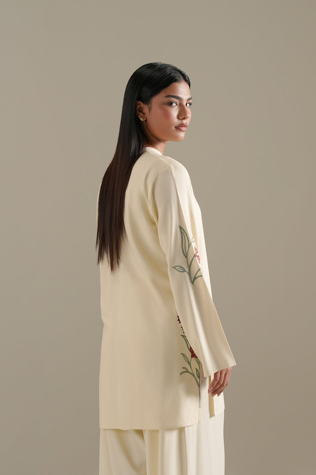 Ivory Bloom Top