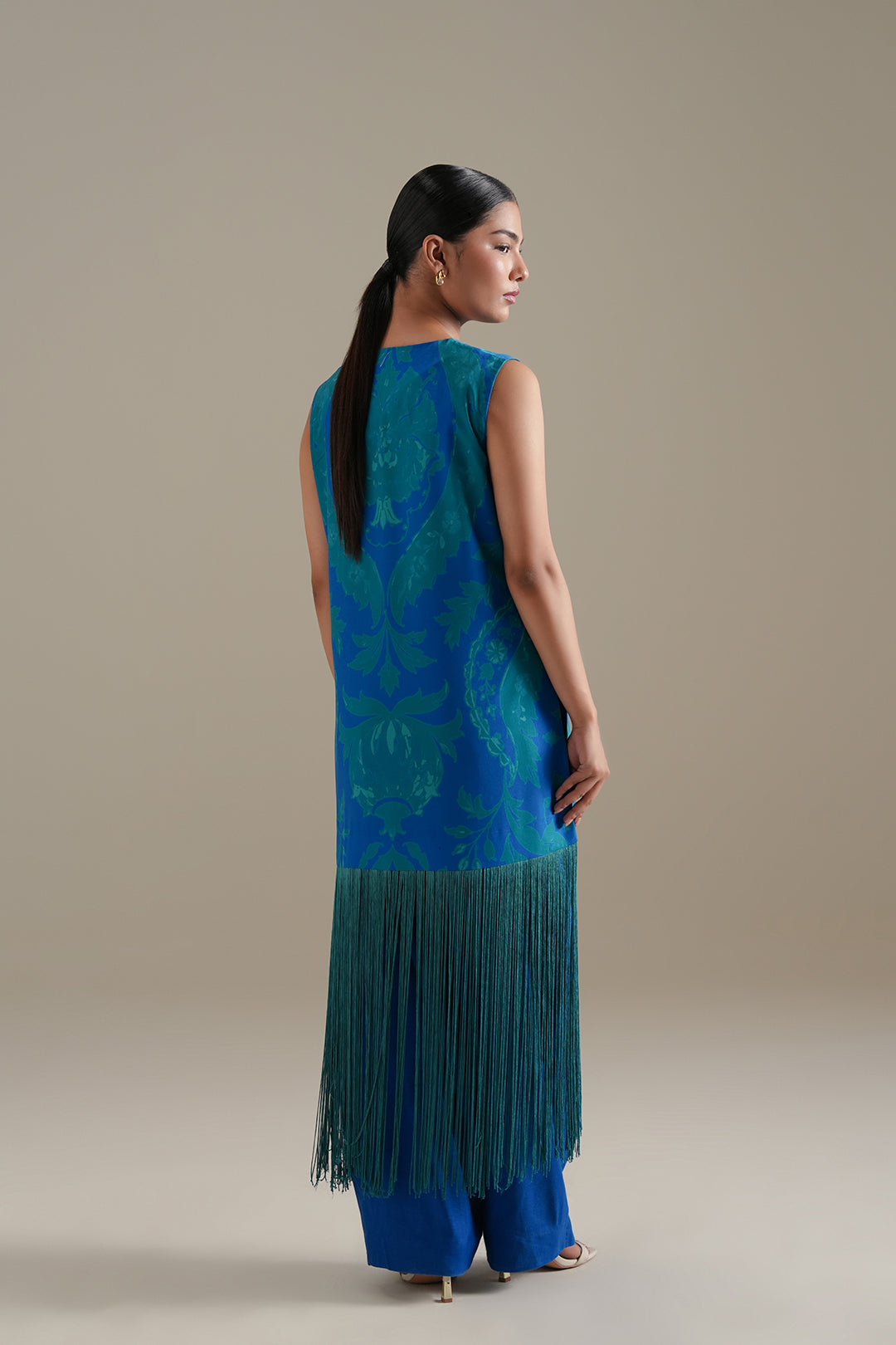 Fringe Tide Long (Sleeveless)