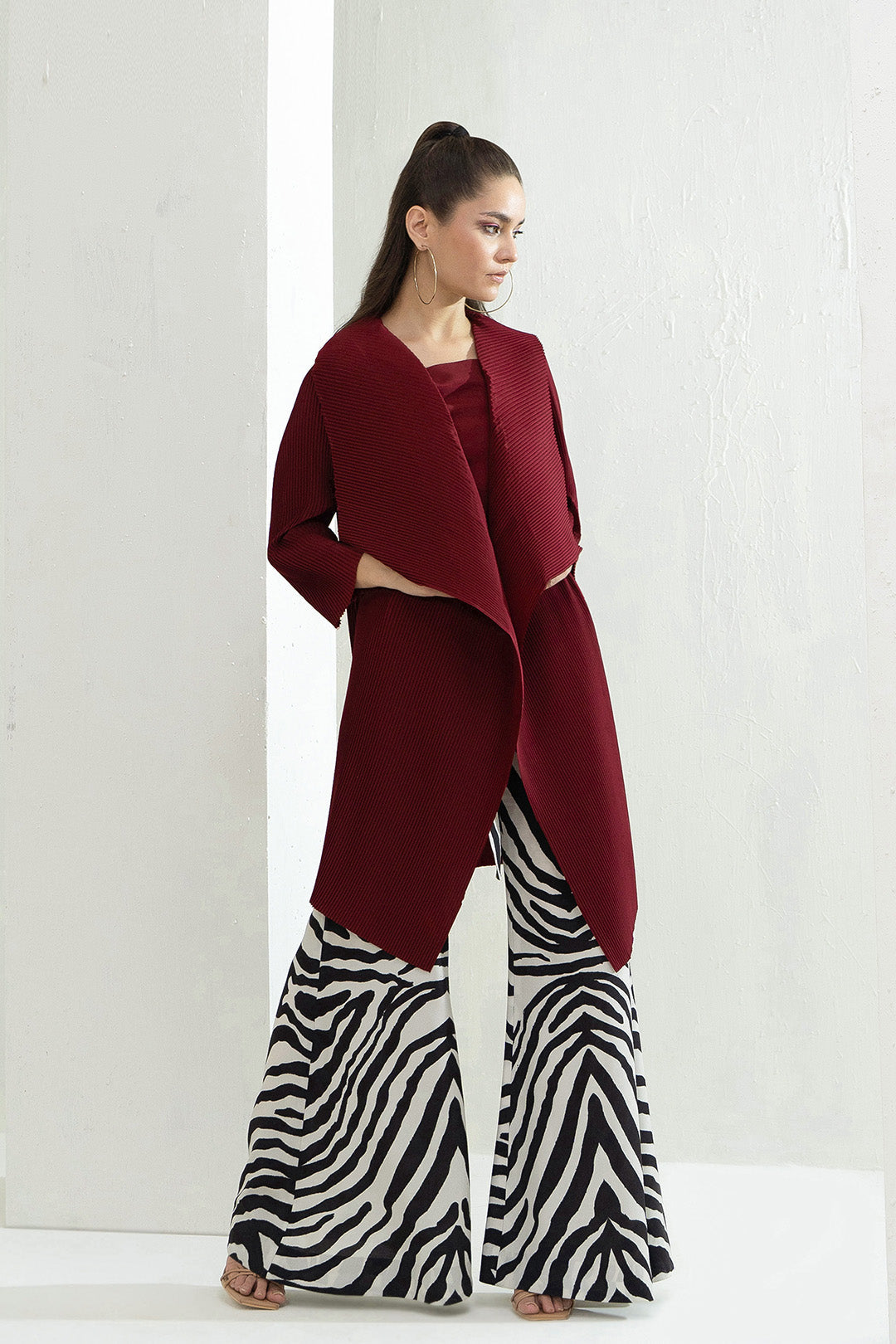 Tagh Pleated Jacket