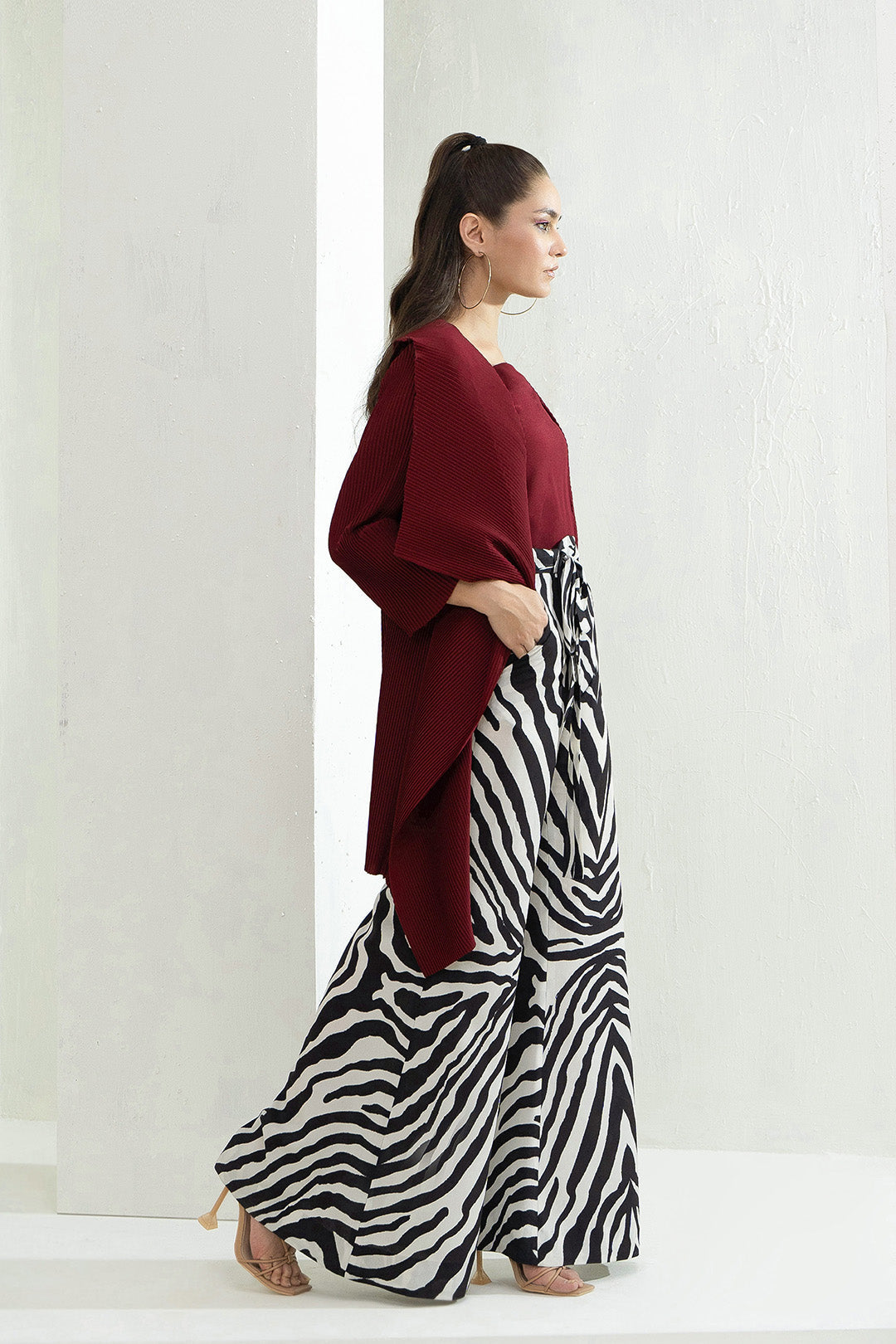 Tagh Pleated Jacket
