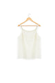 Viscose Tank Top - Off White