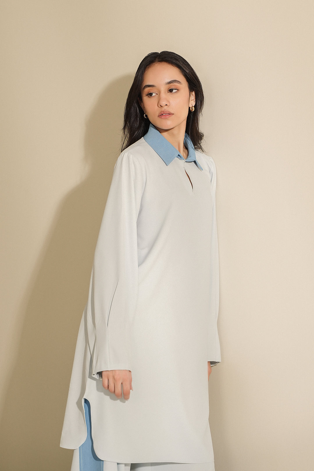 Blue Collared Tunic