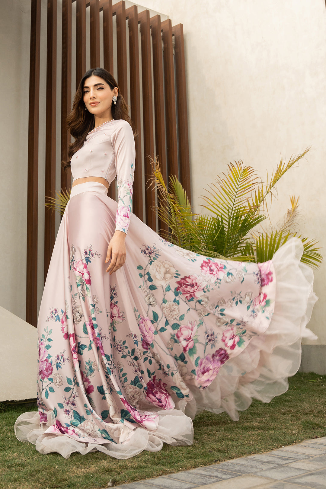 Zamai Crop Top & Skirt