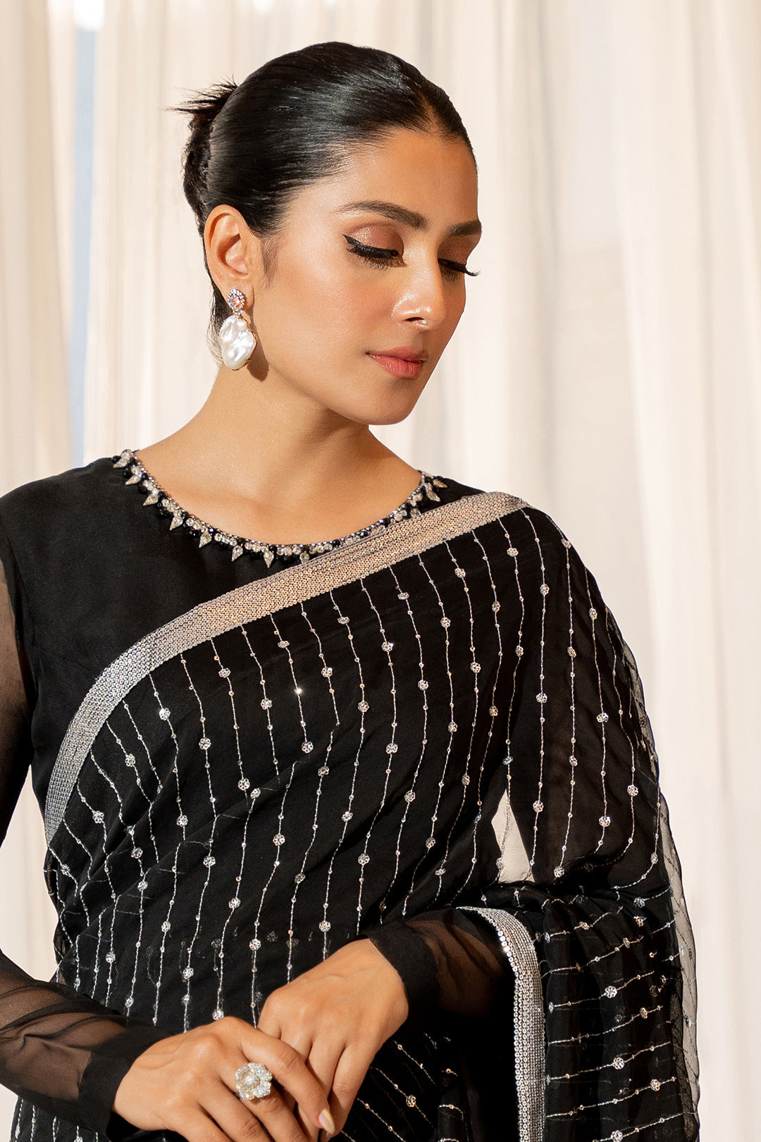 Sohik Saree & Crop Top