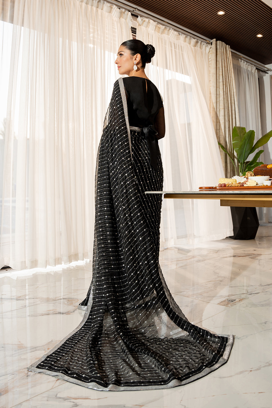 Sohik Saree & Crop Top