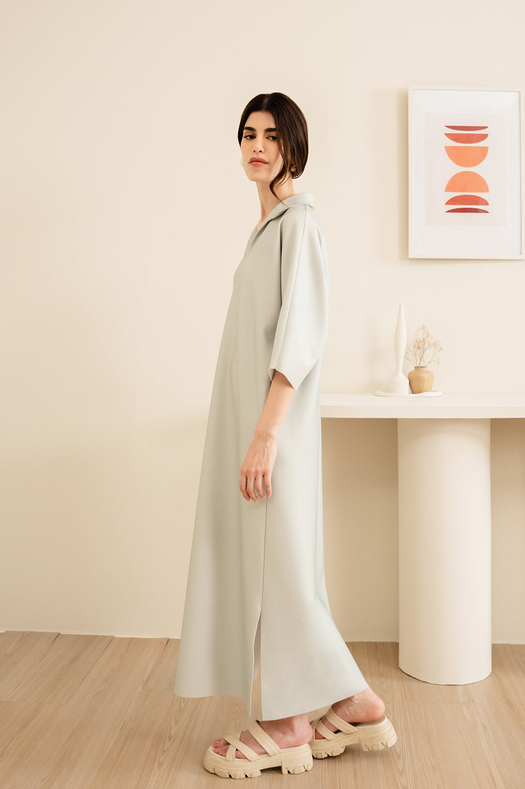 Green T-Shirt Dress