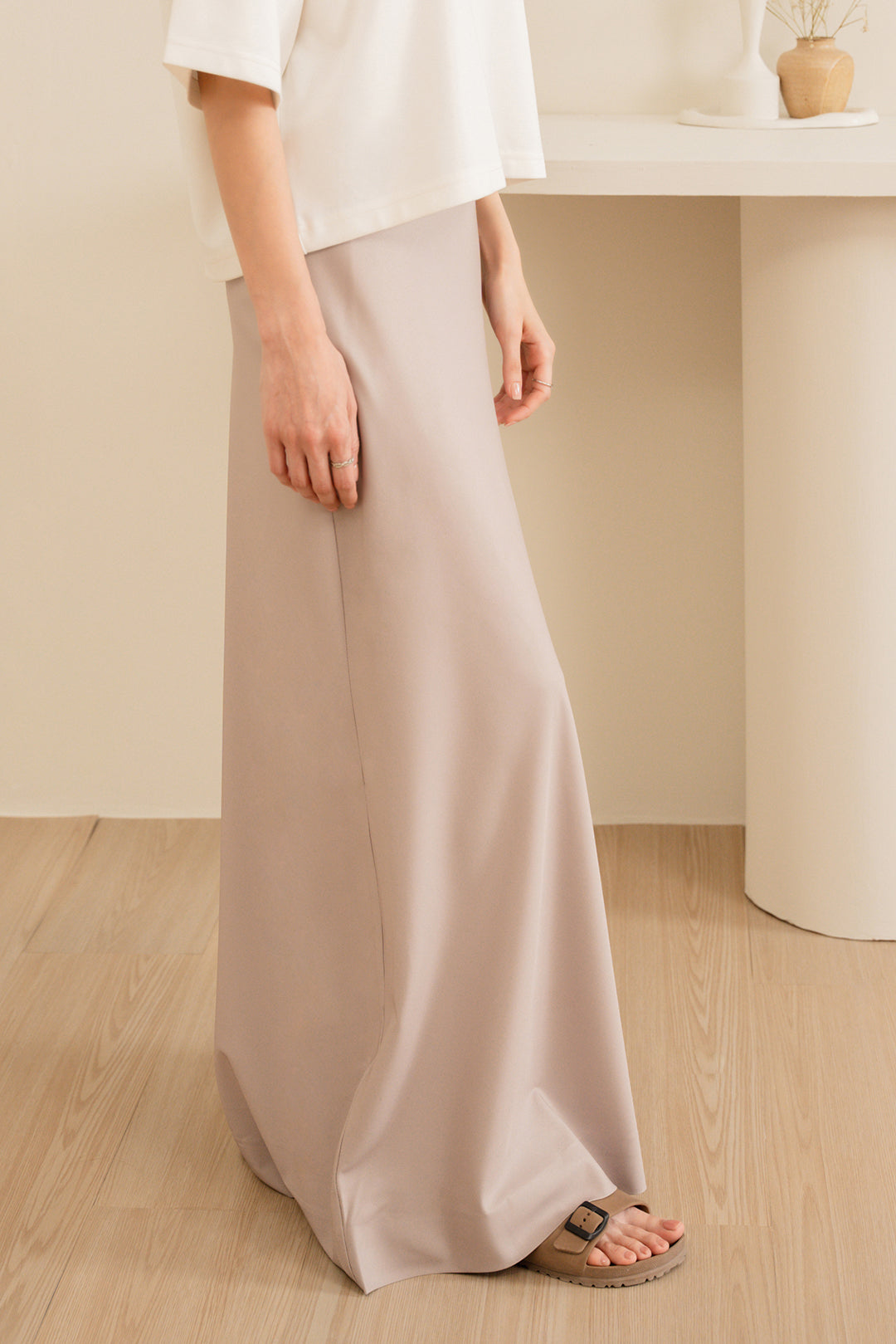 Beige Skirt