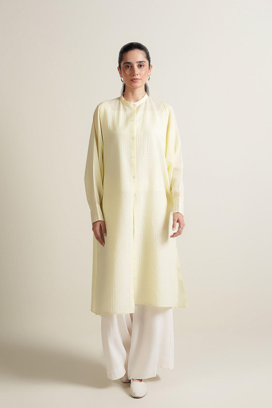 Butter Yellow Button Down