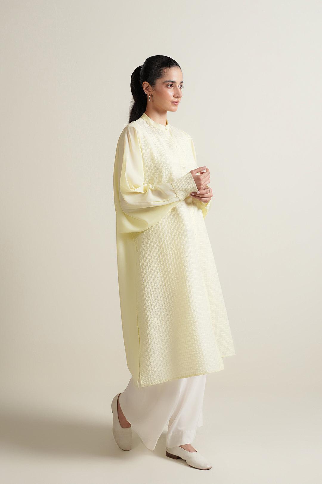 Butter Yellow Button Down